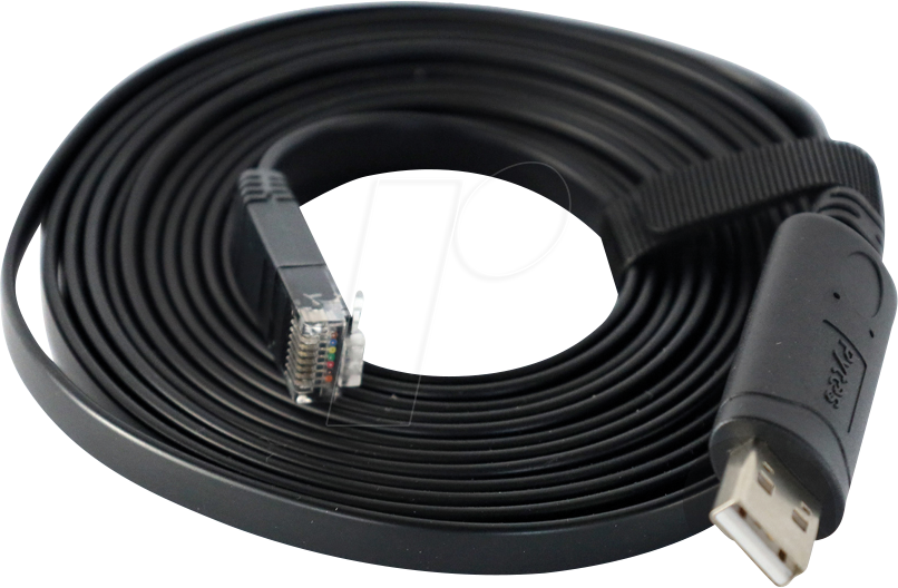 0451622556558 - USB-RJ45 - Pytes USB zu RJ45 Kabel intergierter FTDI-Treiber