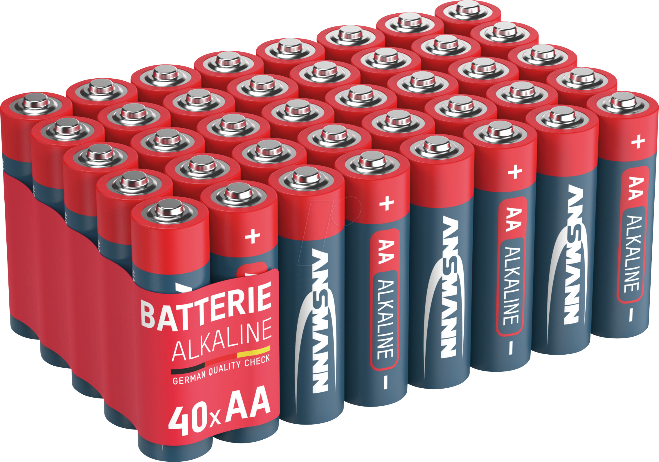 Image of ANS 1522-0017 - Alkaline Batterie, AA (Mignon), 40er-Pack