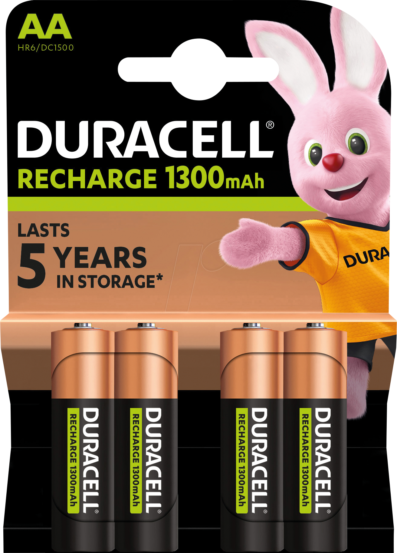 5000394039247 - DURACELL Rechargeable battery Powerbank (Akku) - 1300 mAh