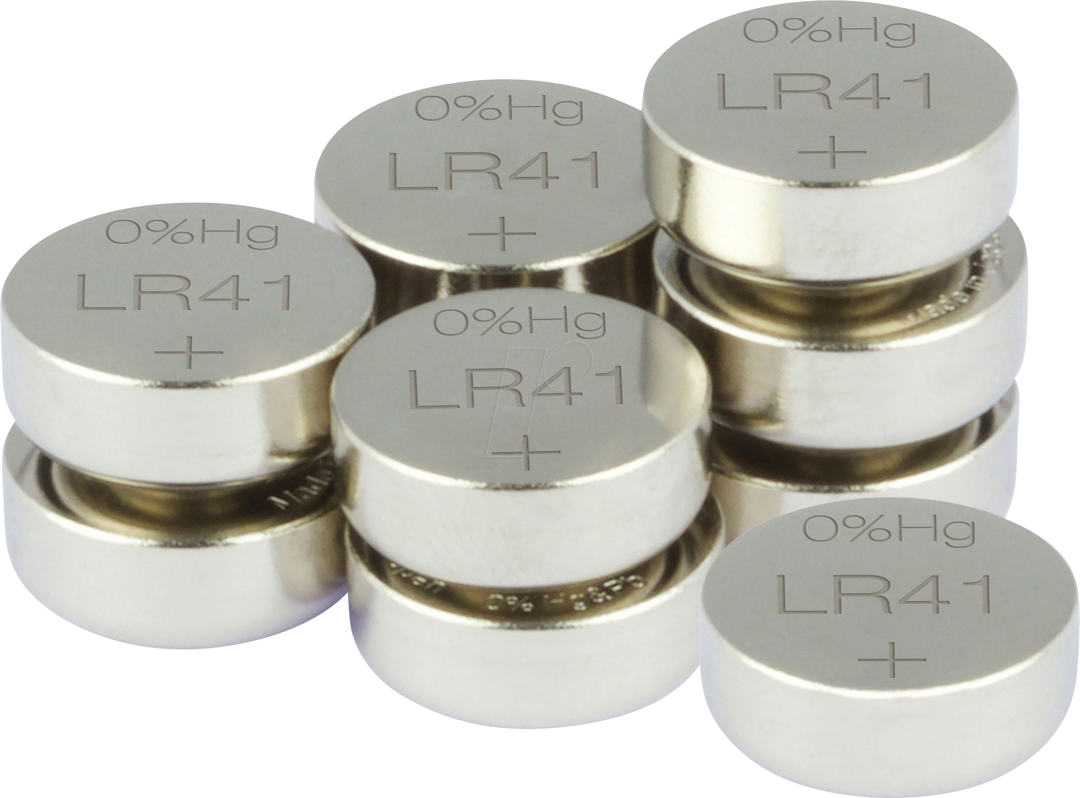 GP LR 41 10X - Alkaline-Knopfzelle, 24 mAh, LR41 / V3GA, 10er-Pack