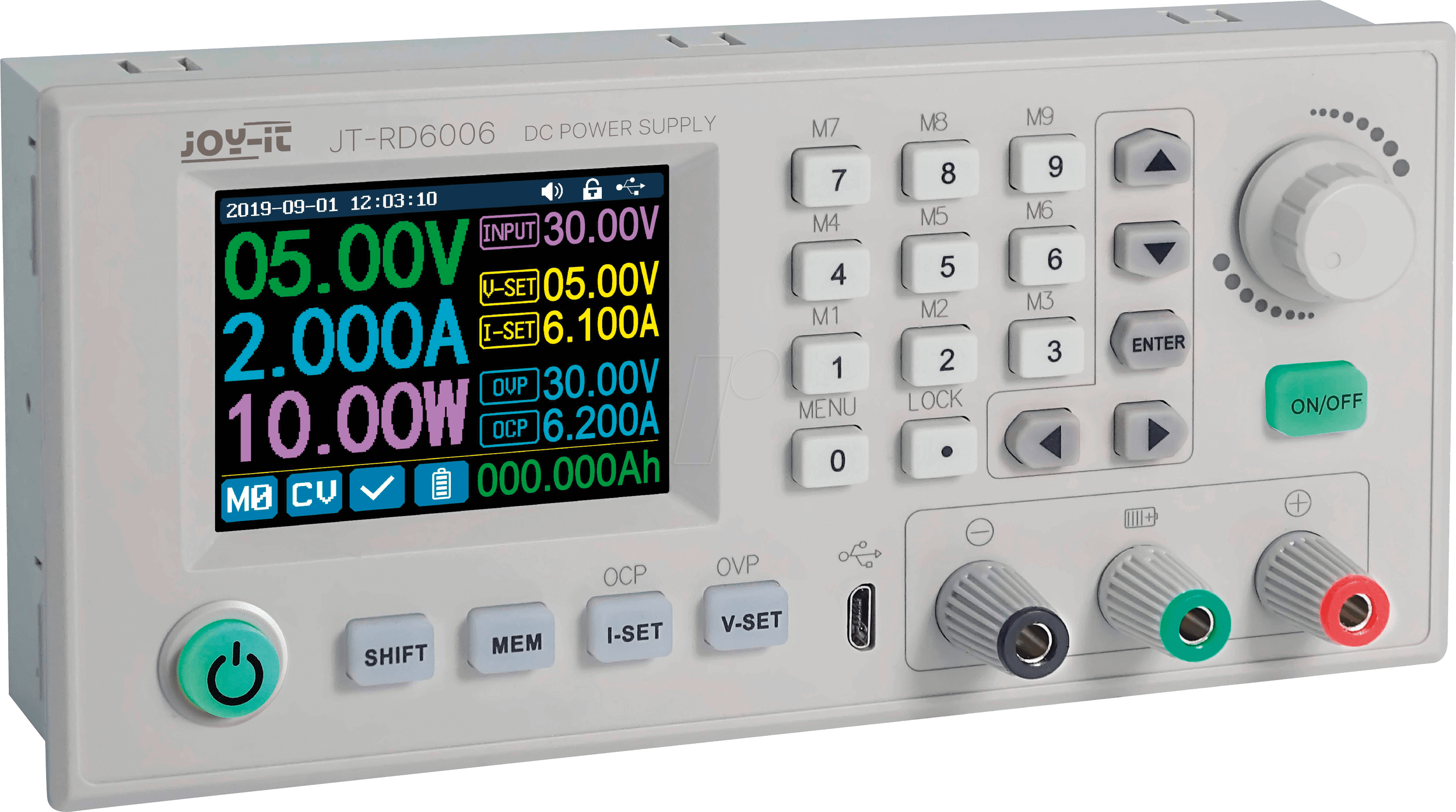 Alimentatore da laboratorio da 0 a 60 V - 6 A - KIT