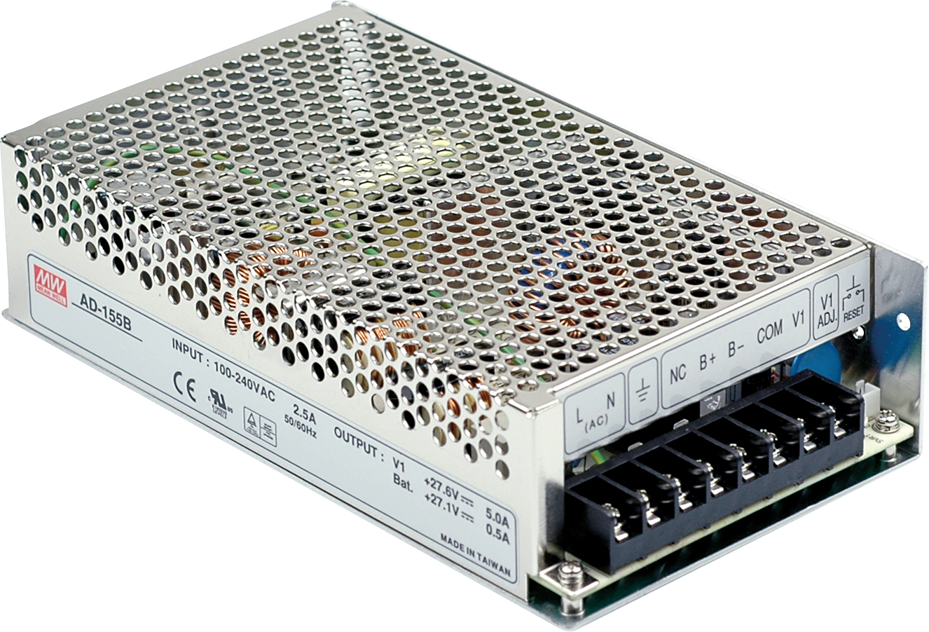 MW AD-155A - Schaltnetzteil, geschlossen, 151 W, 13,8 / 13,3 V, 10,5 A