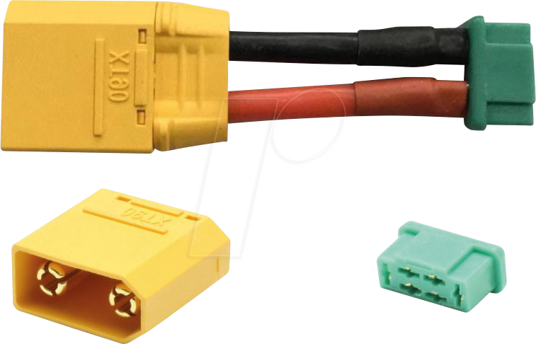 PICHLER X6458 - Steckverbinder für Li-Polymer-Akkus, Adapter XT90 - MPX