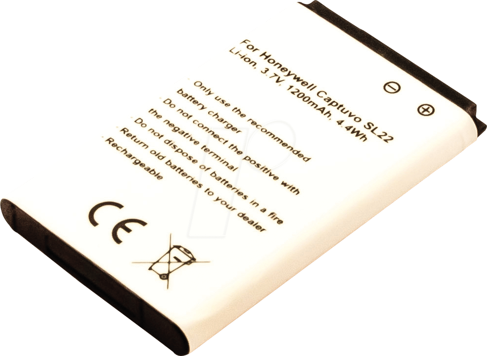 Image of AKKU 34341 - Ersatzakku, Honeywell Captuvo SL22, Li-Ion, 1200 mAh