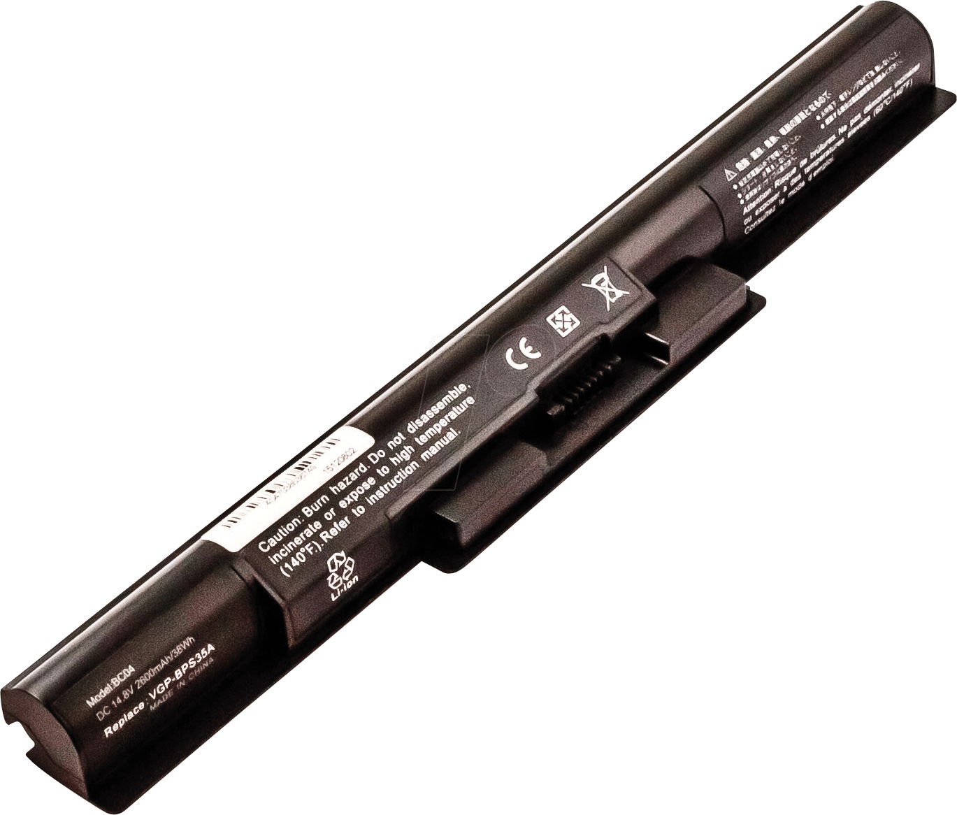 Image of AKKU 53674 - Notebook-Akku für Sony, Li-Ion, 2600 mAh