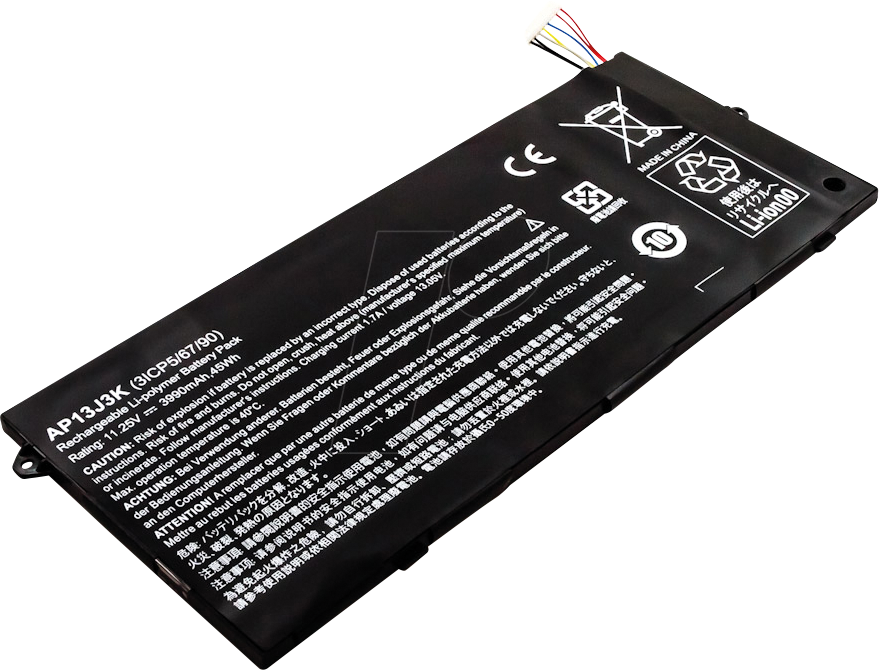 4047038540579 - AKKU 54057 - Notebook-Akku für Acer Li-Po 3990 mAh