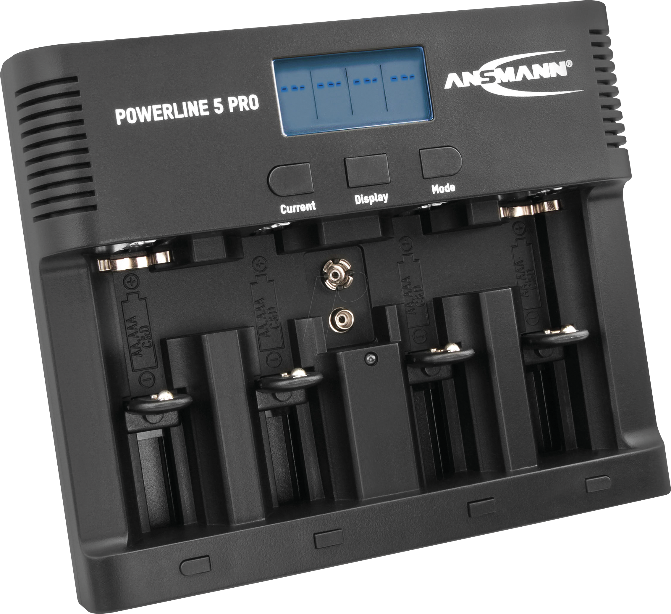 ANS 1001-0018 - Tischladegerät, prozessorgesteuert, NiCd, NiMh, 9V-Block