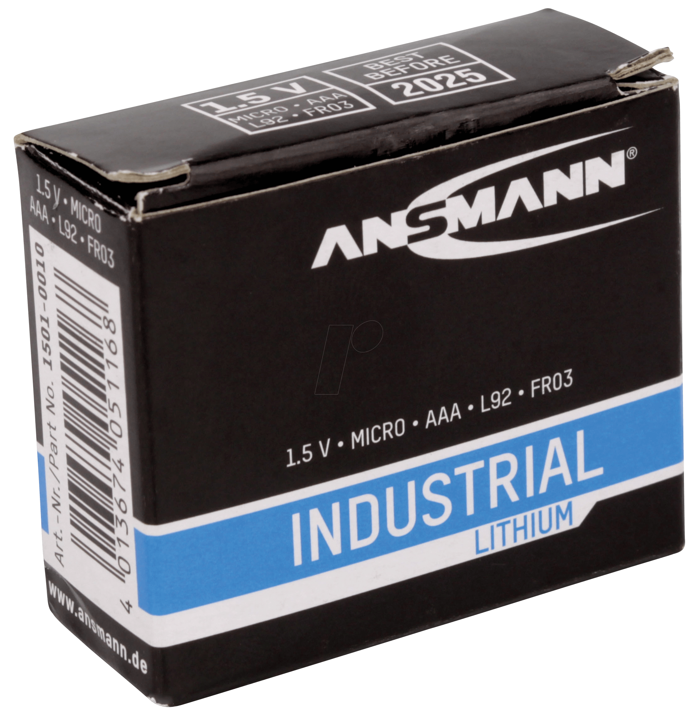 Image of ANS 1501-0010 - Lithium Batterie, AAA (Micro), 1200 mAh, 10er-Pack