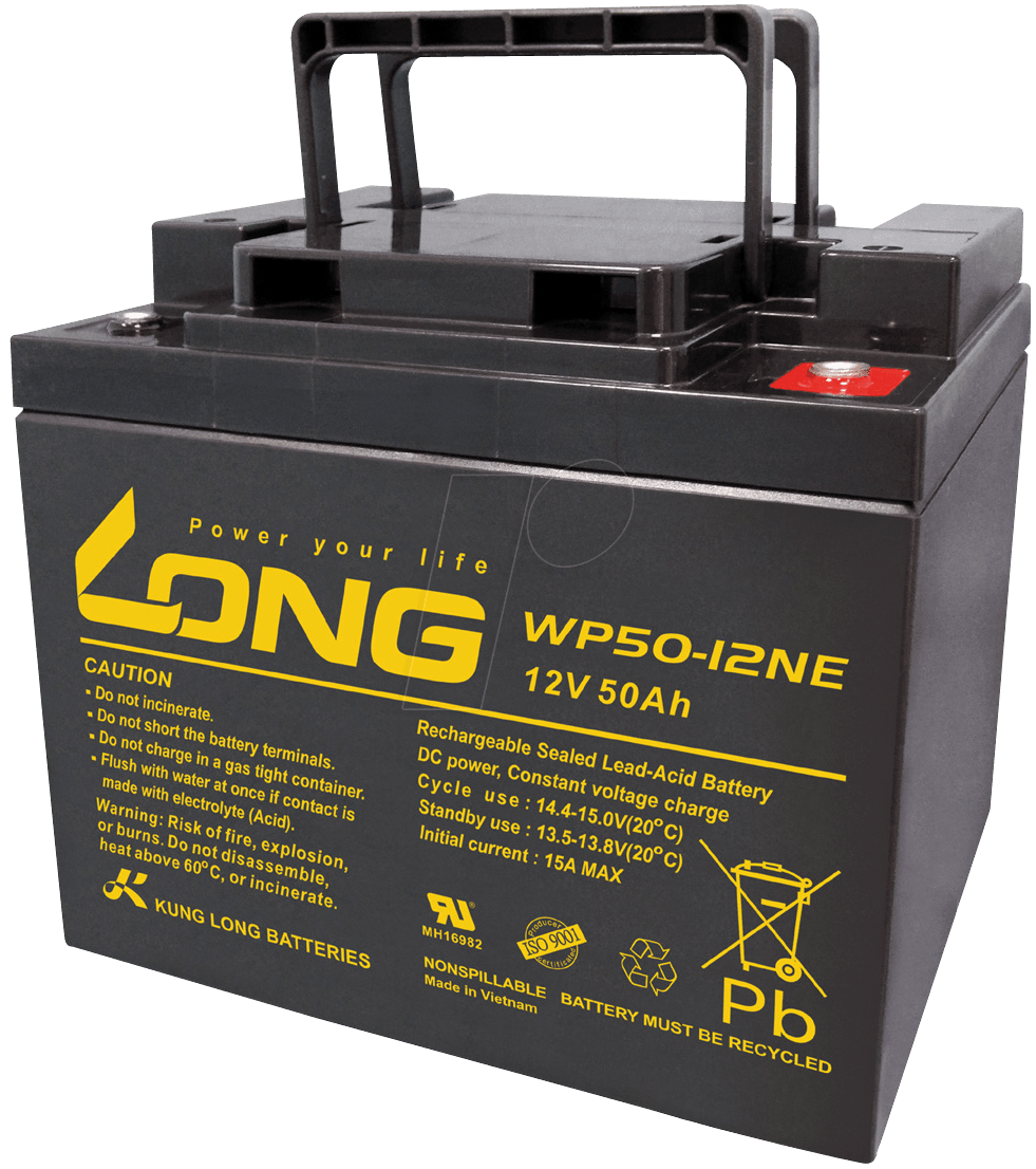 Long WP50-12NE. Rollstuhlbatterie Long 50Ah 12V