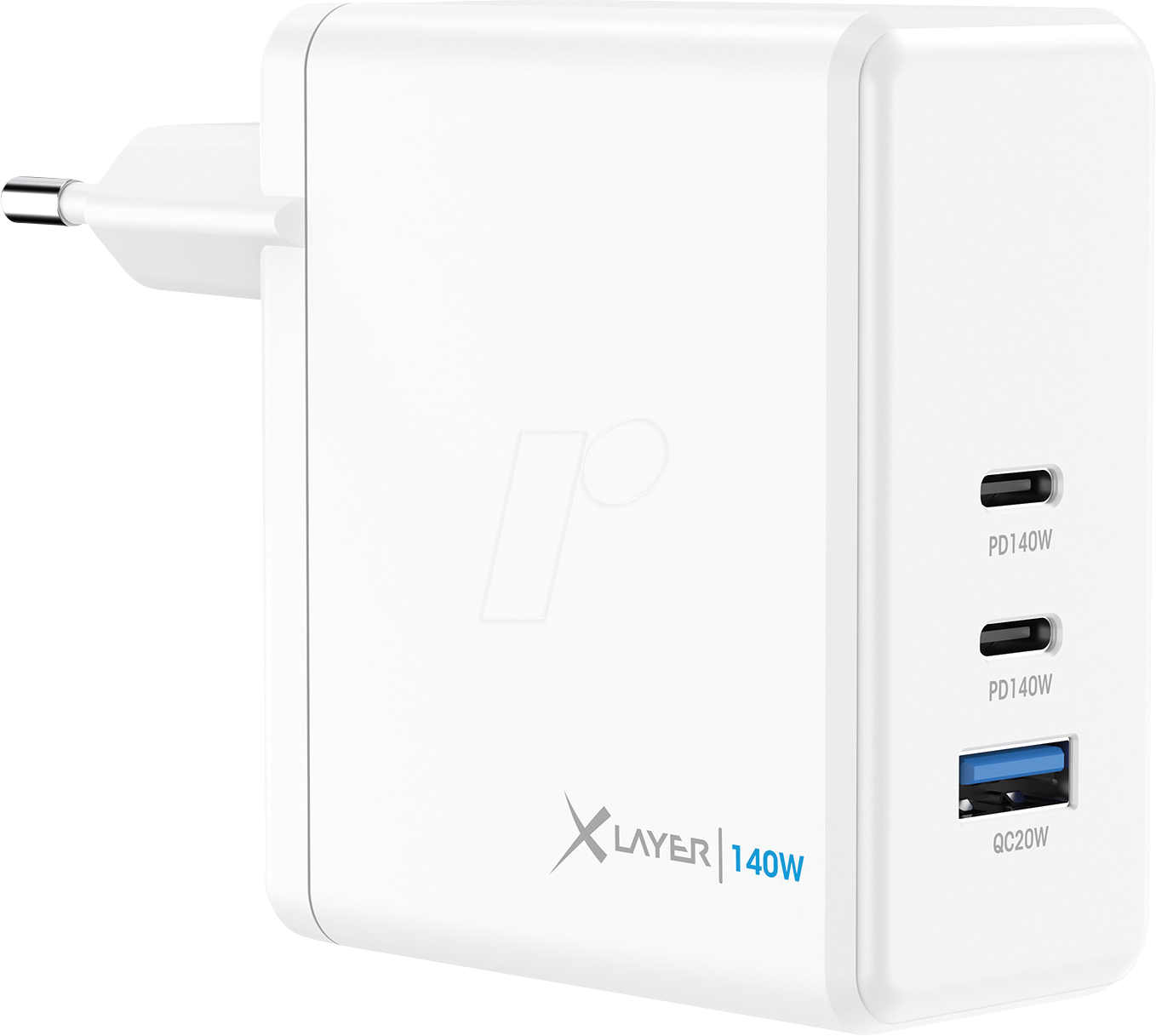 4260458924693 - 220356 - USB-Ladegerät 140 W 1x USB-A 2x USB-C GaN schwarz