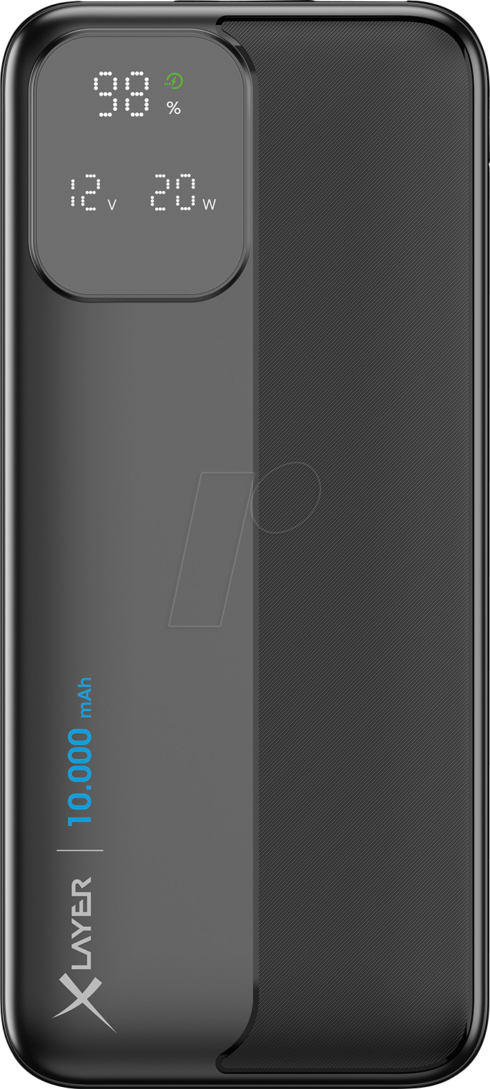 4260458925027 - 220547 - Powerbank LiPo 10000 mAh 2x USB-A 2x USB-C schwarz 4260458925027 - 220547 - Powerbank LiPo 10000 mAh 2x USB-A 2x USB-C schwarz