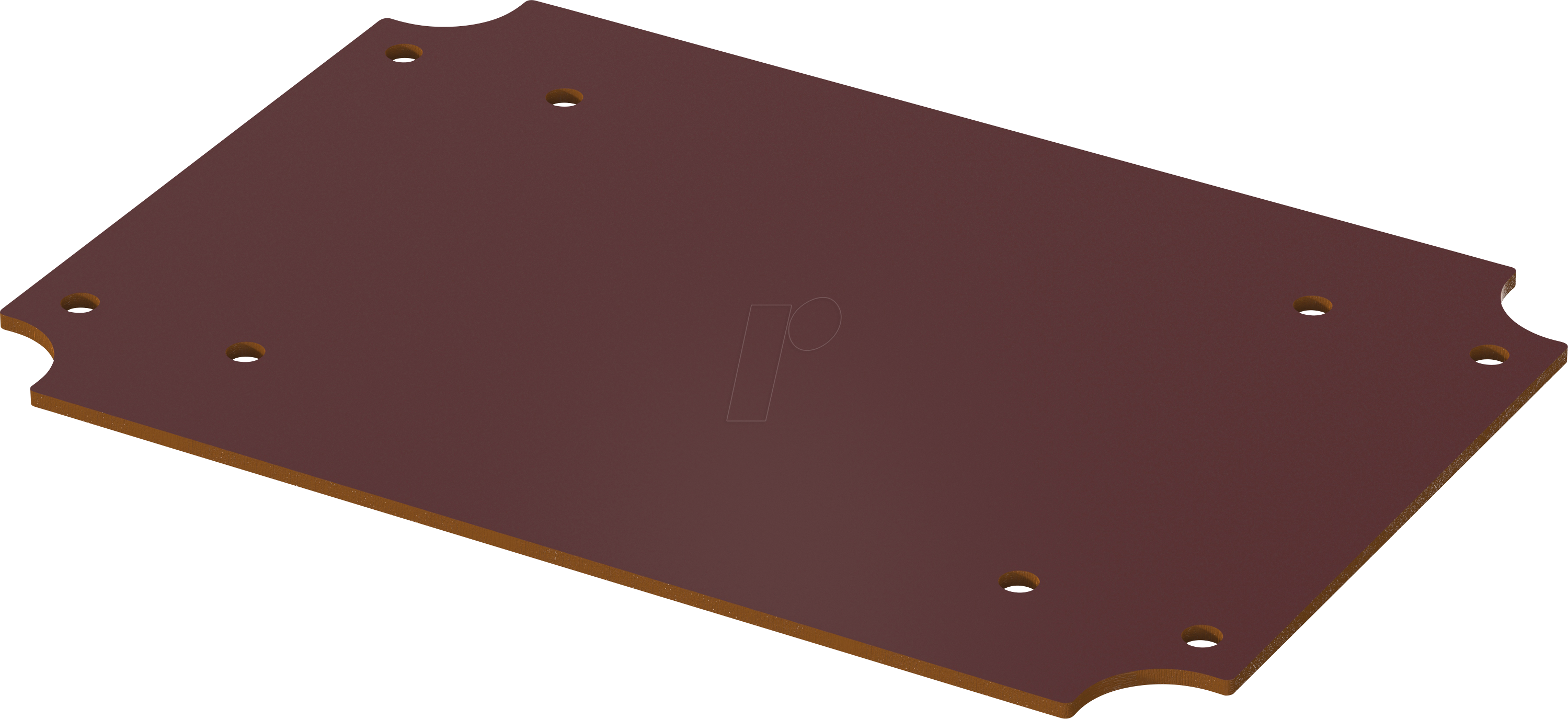 4058545495450 - BA 48804302 - BoVersa Montageplatte für BOV 171204 Aluminium - Unterteil