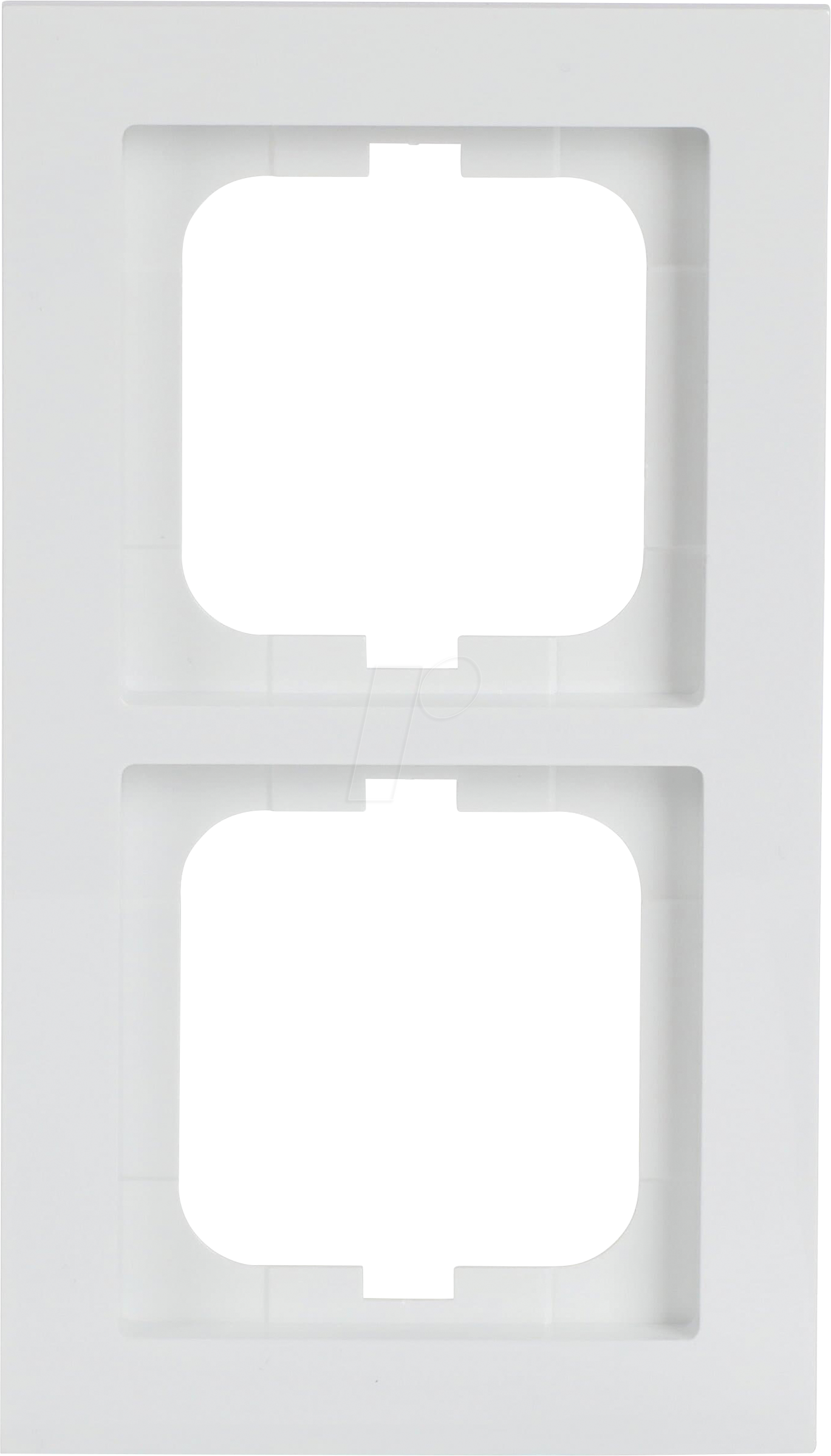 4011395113257 - BJ 1722-284 - Abdeckrahmen 2-fach studioweiß - Busch-axcent®