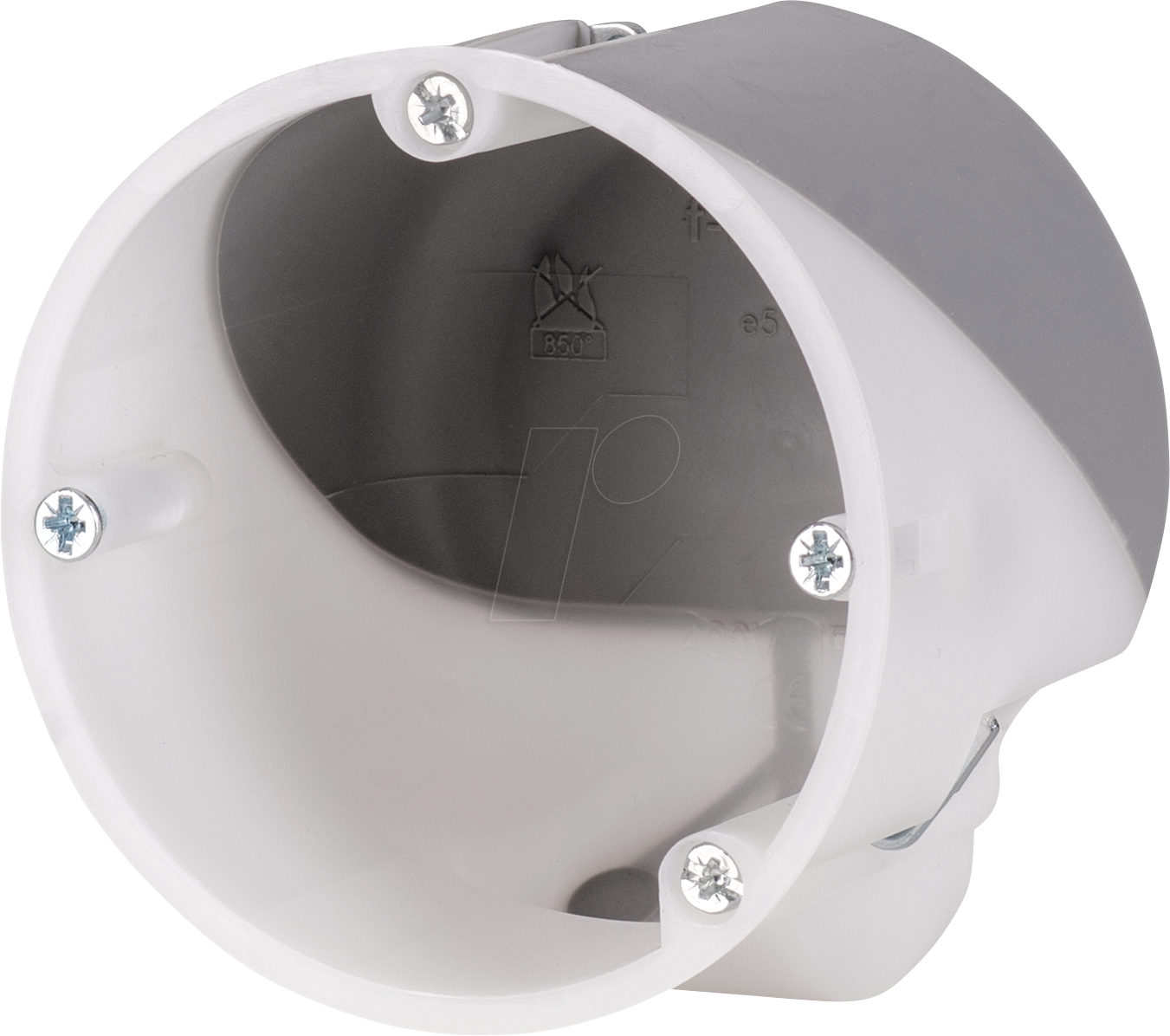 4034338649842 - EL E5100HF - HW Gerätedose E5100HF Ø 68mm t=60mm winddicht halogenfrei