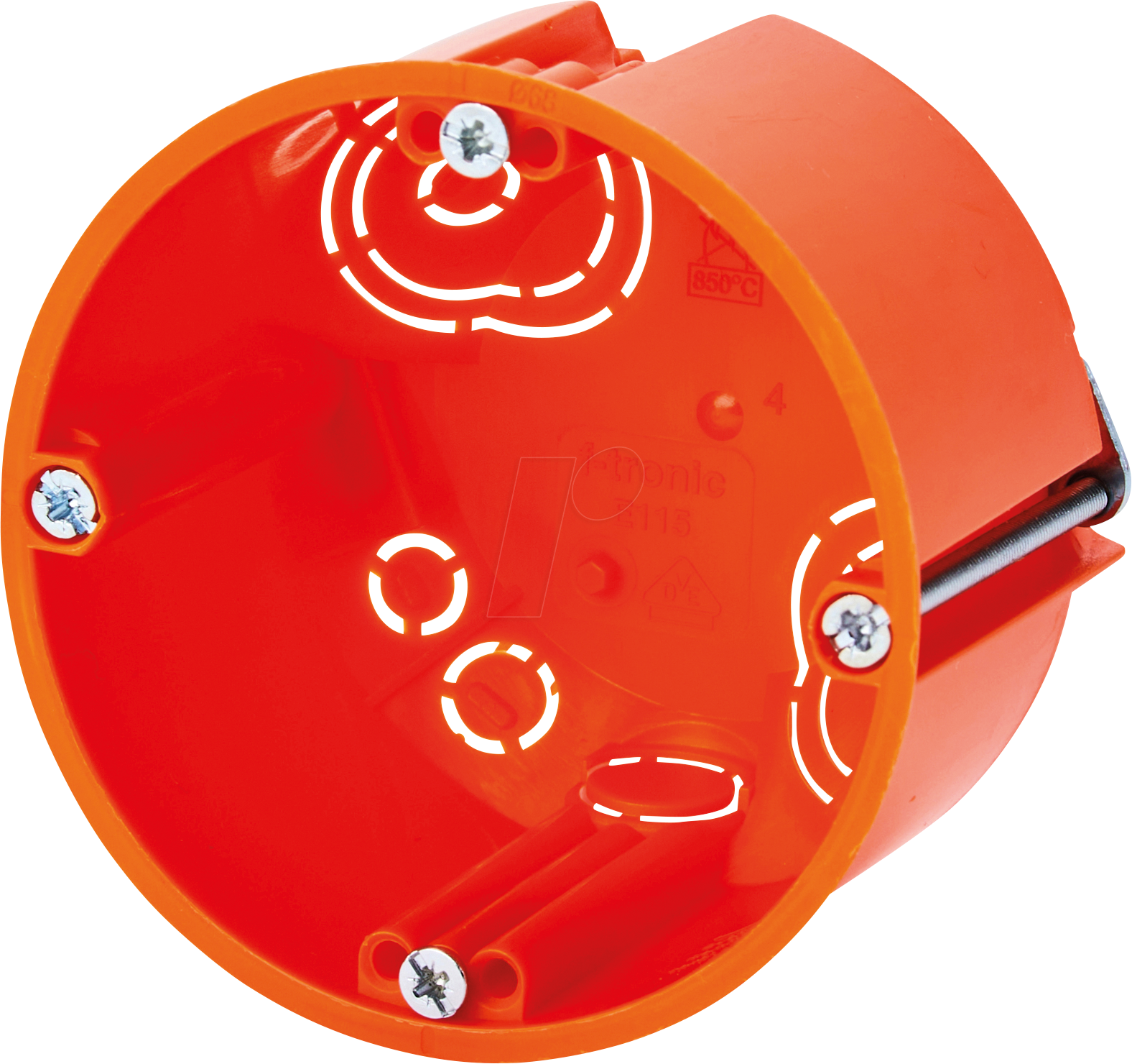 4034338649729 - f-tronic HW Gerätedose d68mm t=47mm E115 7350163 (Inhalt 25 Stück)