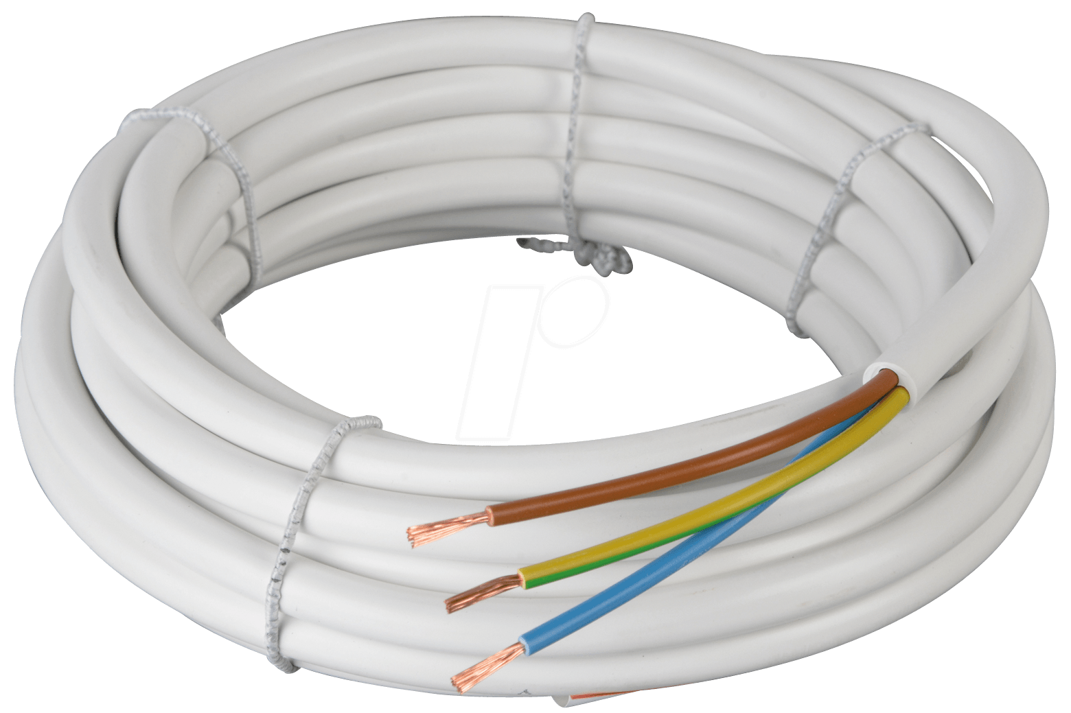 Electric cable coil with 3 poles x 1.5 mm² 100 m LSZH halogen free -  Cablematic