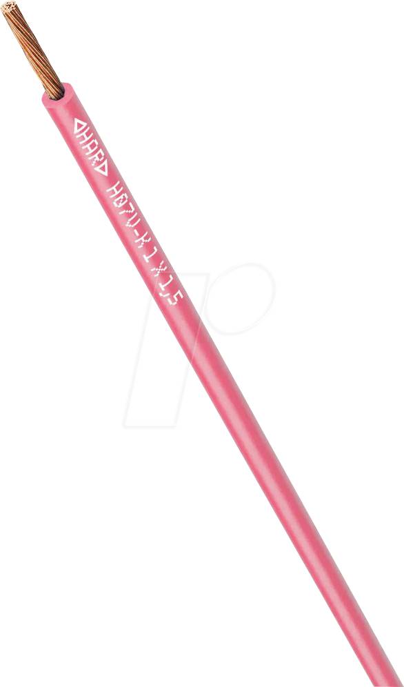 H07VK 1,5 PK-100 - Schaltlitze H07V-K, 1,5 mm², 100 m, pink