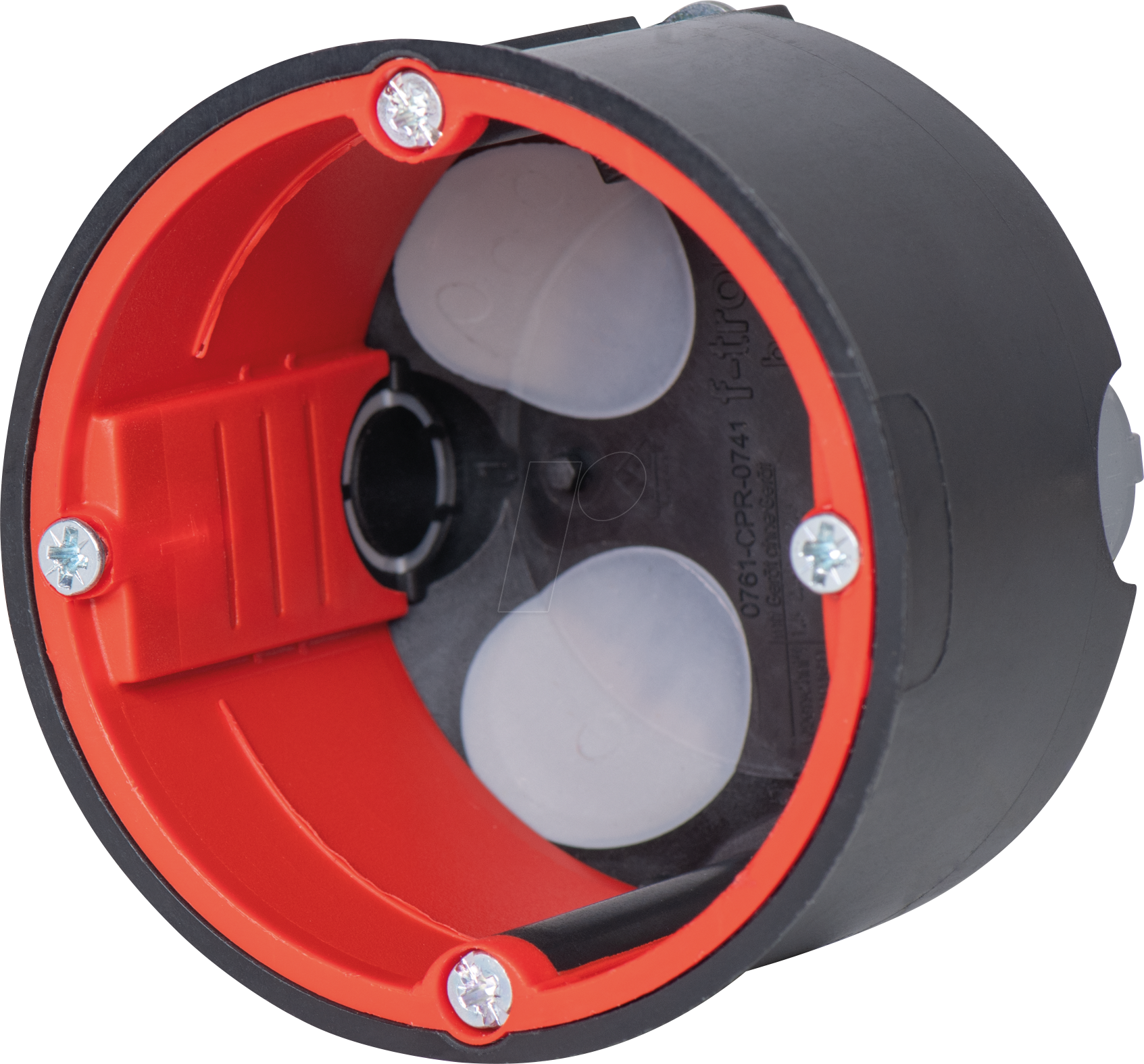 4034338650855 - HW BS2000 - Brandschutzdose BS2000 Ø 68mm mit Rohreinführung 4x M20