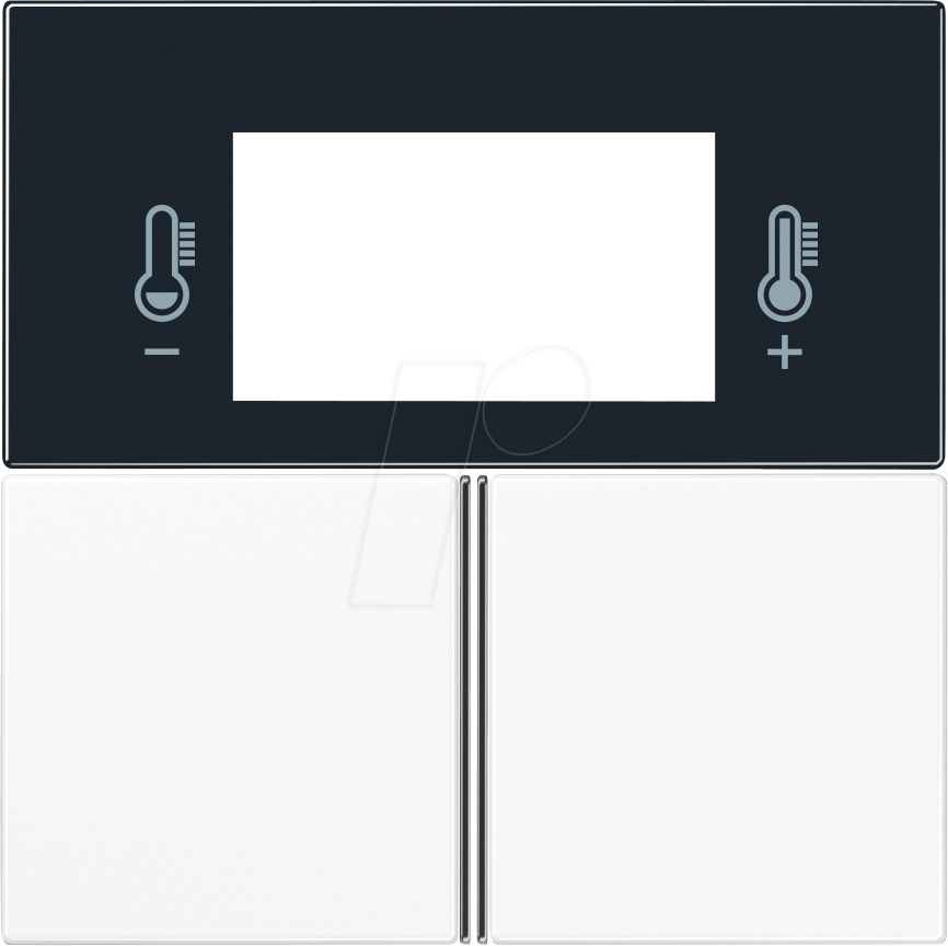 4011377049529 - JG LS 4093 TSA W - Tastensatz 3-fach für Raumcontroller F40 - alpinweiß