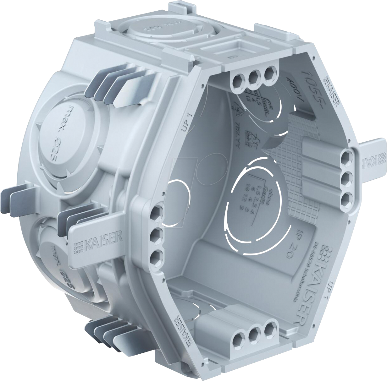 KAISER 1055-06 - Gerätedose UP¹ Fix, T: 46 mm