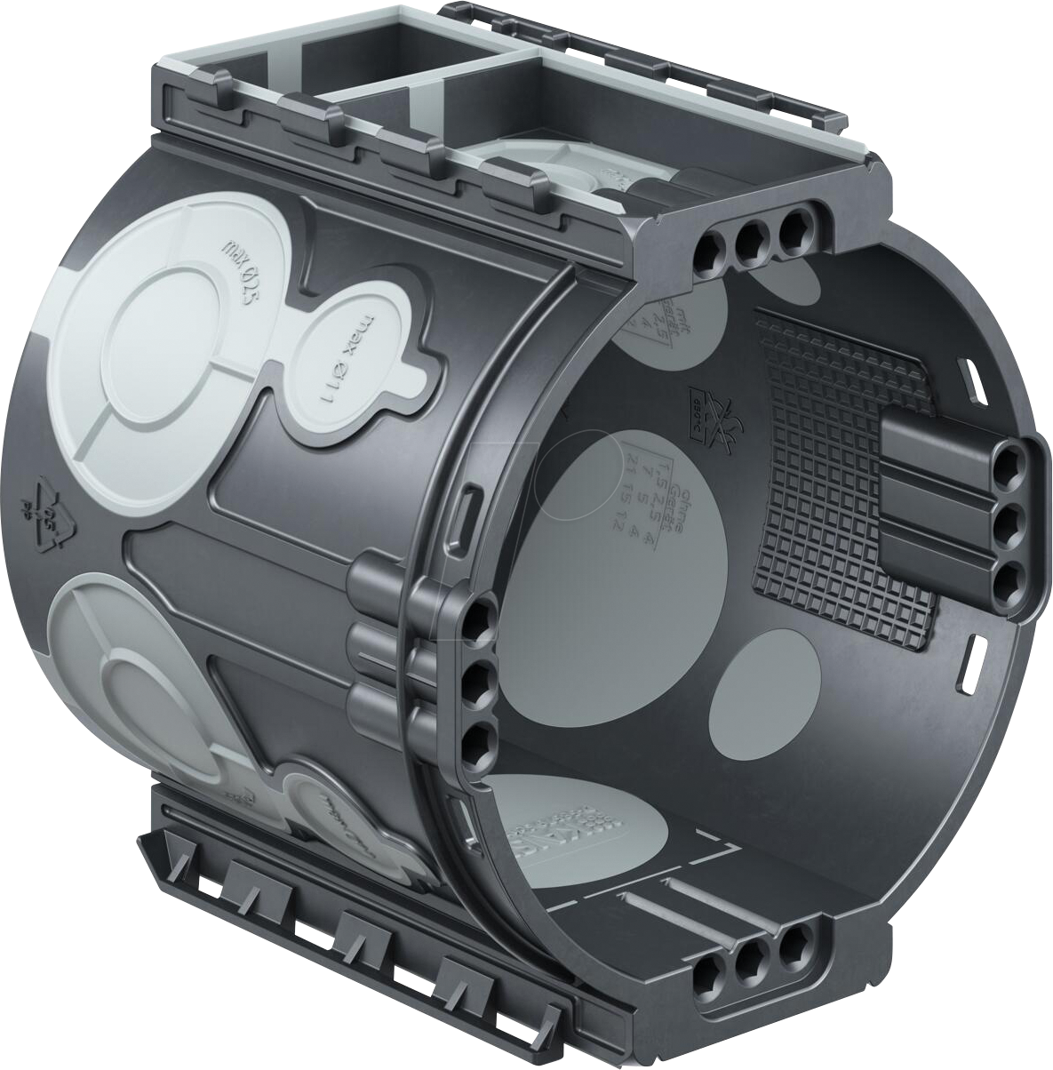 KAISER 1555-25 - Unterputzdosen UP¹ ECON® mit ECON® Multi-Membran, T: 66 mm