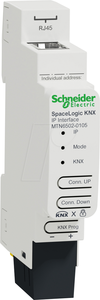 3606489917852 - SE MTN6502-0105 - SpaceLogic KNX IP-Schnittstelle DIN-Schiene