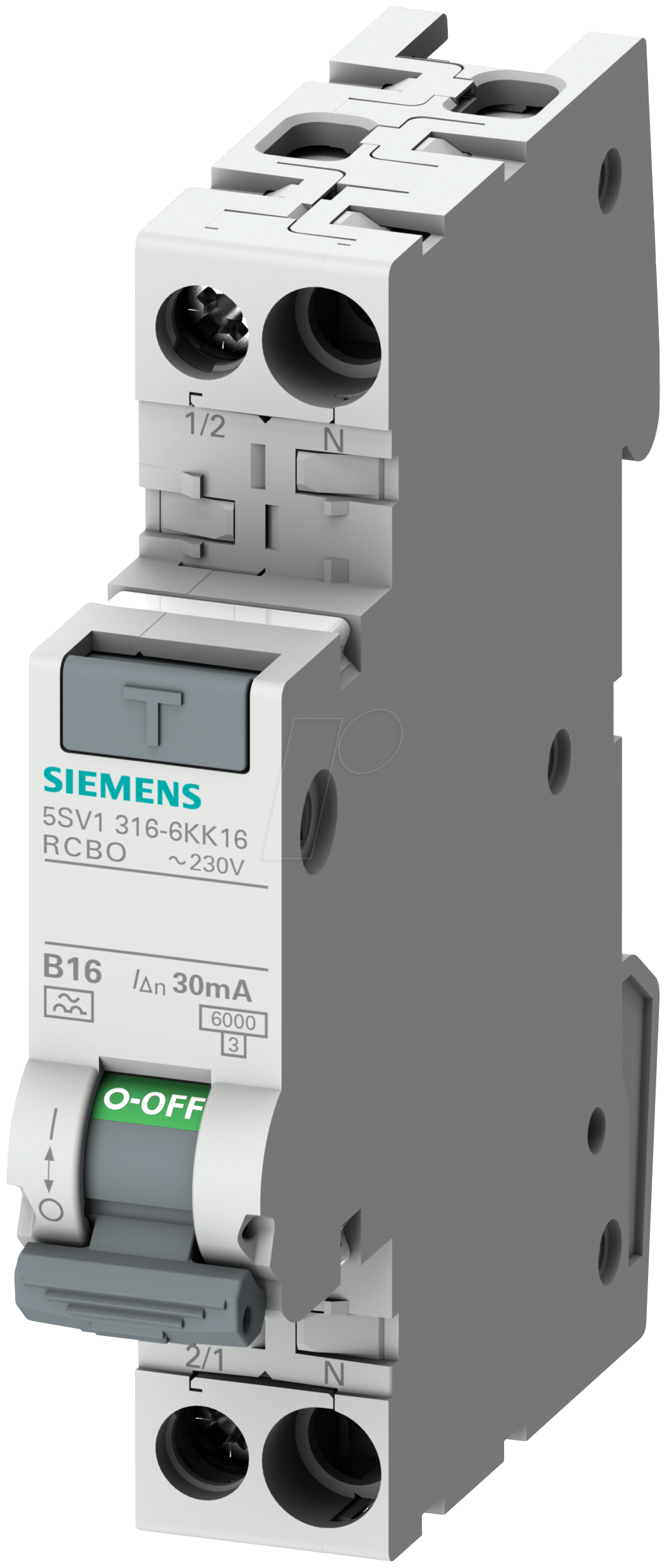 SIE 5SV1316-7-10 - FI/LS-SchutzeinrichtungChar-C, 10 A, Typ A, 30 mA, 1 TE