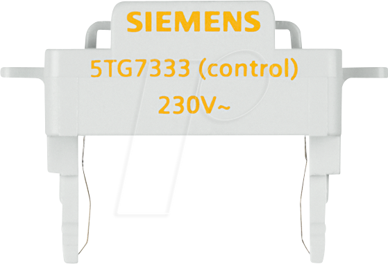 4001869398143 - LED-Leuchteinsatz orange 230V ac 09A für delta Schalter und Taster 5TG7333 - Siemens