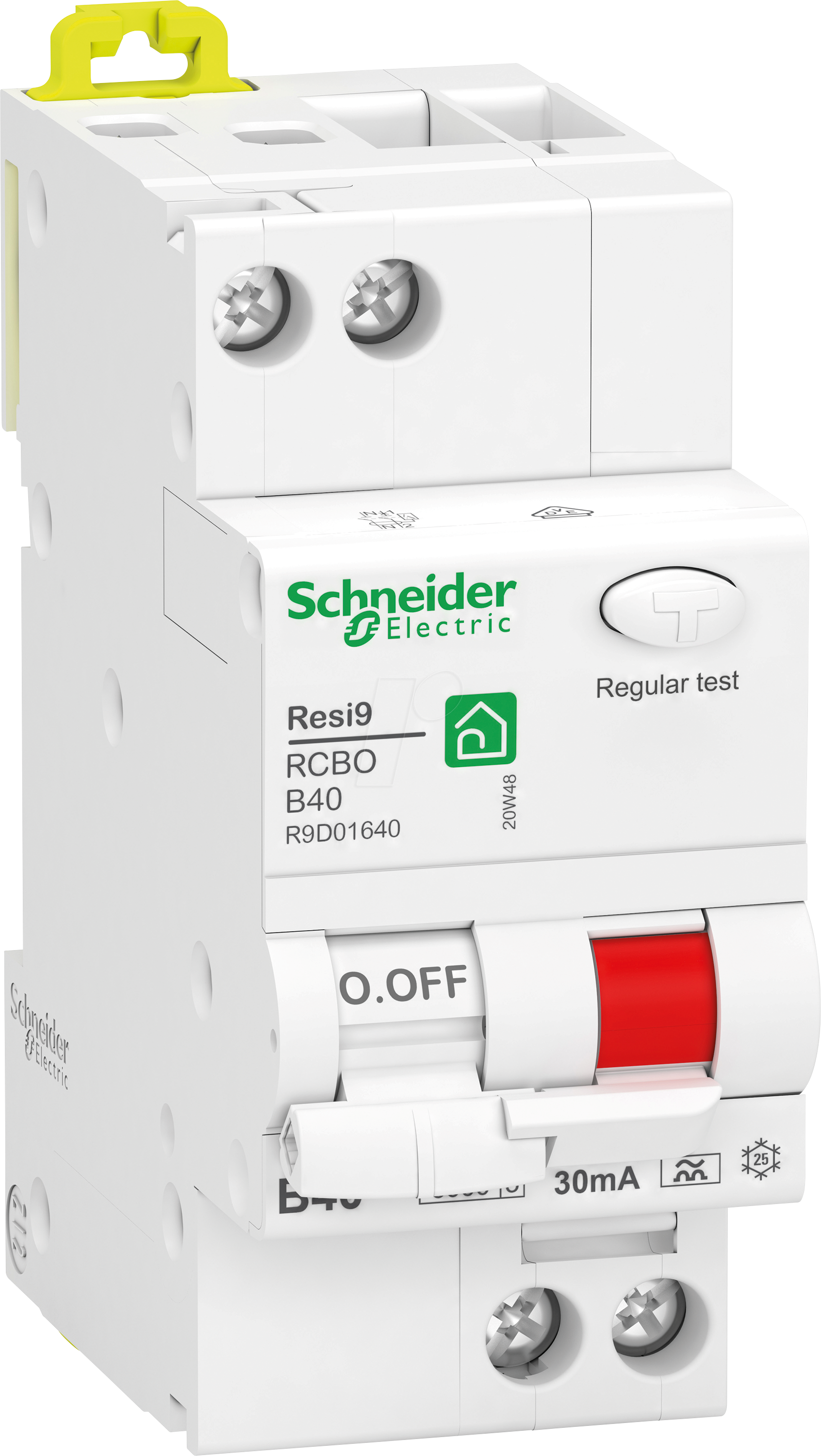 R9D01640 - FI/LS-Schalter Resi9 1P+N, 40A, B-Char., 30mA, Typ A, 6kA