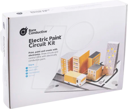 5060322451510 - BC SKU 1510 - Bare Conductive Entwicklungskit analog Electric Paint Circuit Ki