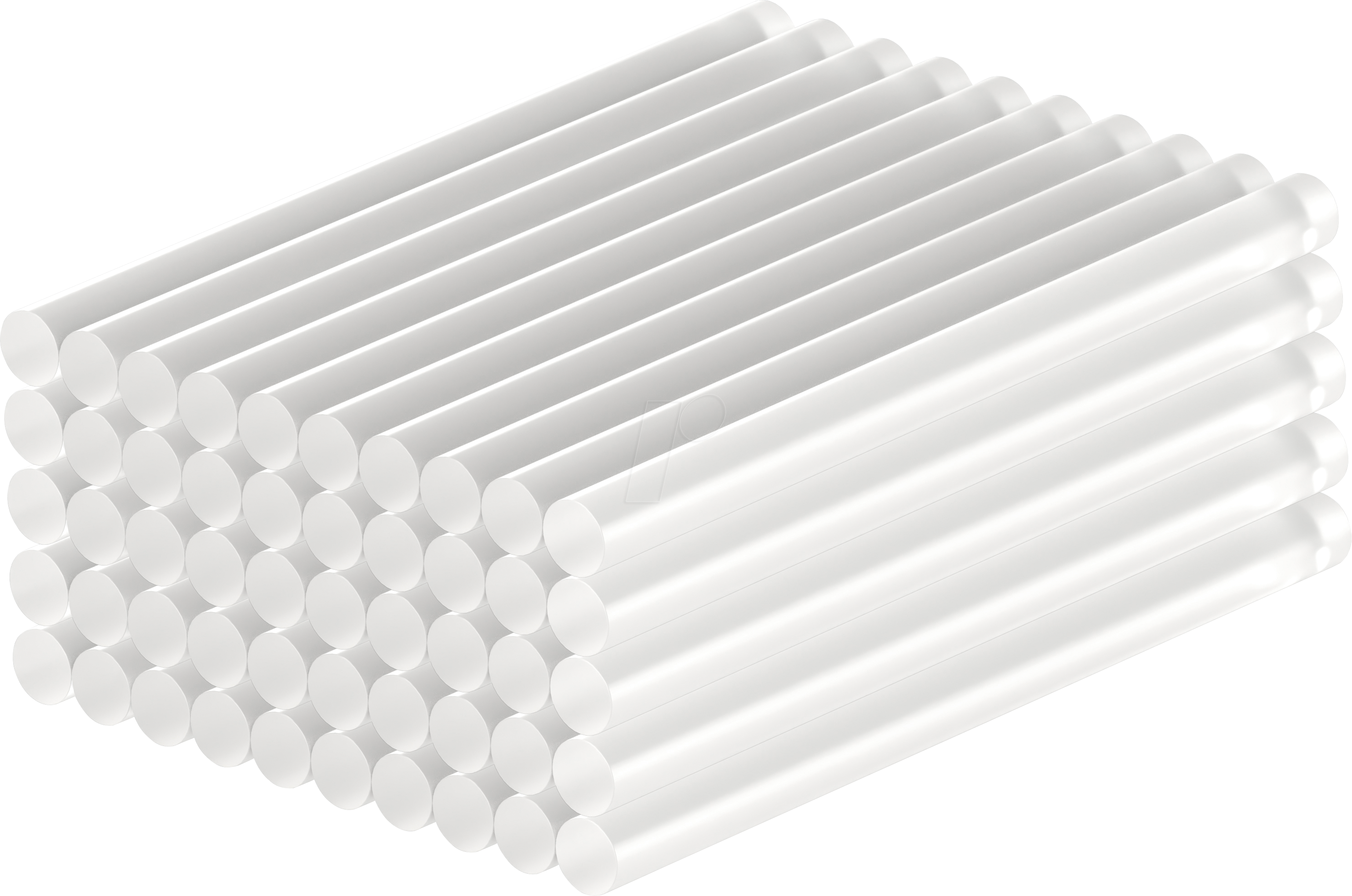 4040849778513 - GOOBAY 77851 - Klebesticks Transparent Ø 7 mm 50 Stück 7 mm x 100 mm