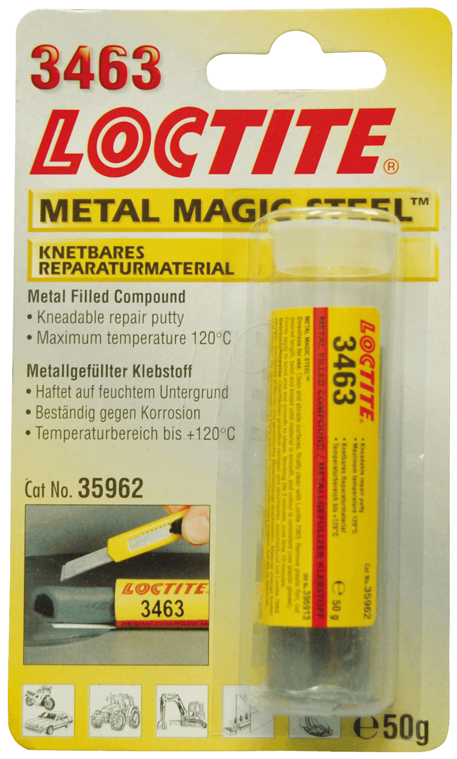 Pegamento Metal/ PP Kemisk Metal 172217 LOCTITE PATTEX 320ML