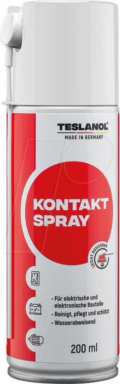 4040849260254 - 26025 - Kontaktspray Dose mit 200 ml und Sprühröhrchen