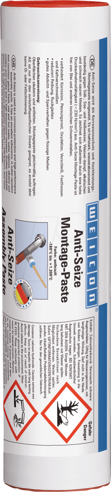 4024596006624 - WEICON 26000040 - Montagepaste Anti-Seize 400 g