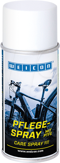 WEICON 70250150 - PTFE-Pflegespray, Fahrradpflege, 150 ml
