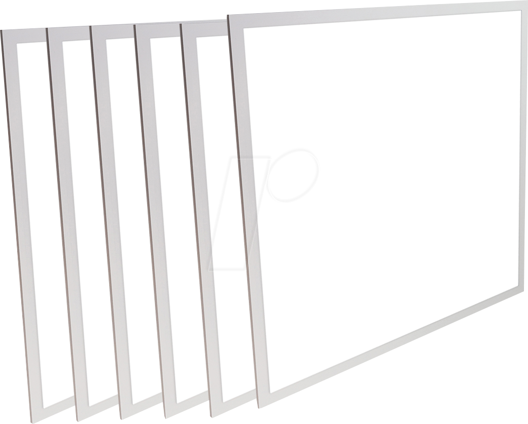 4260508891425 - LX-662-4000-BL - 6-er Pack LED BackLit Panel 62 x 62 cm 36 W 3600 lm 4000 K