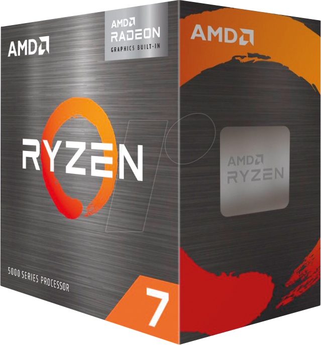 AMD R7-5700G: AMD AM4 Ryzen 7 5700G, 8x 3.80 GHz, boxed at reichelt ...