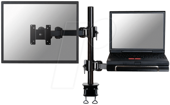 Laptop und Monitorarm - Notebook und Monitor Halterung - Vollbeweglich  Gelenkig - VESA-Monitor Halterung - für VESA-Bildschirme bis zu 27 (8kg) 