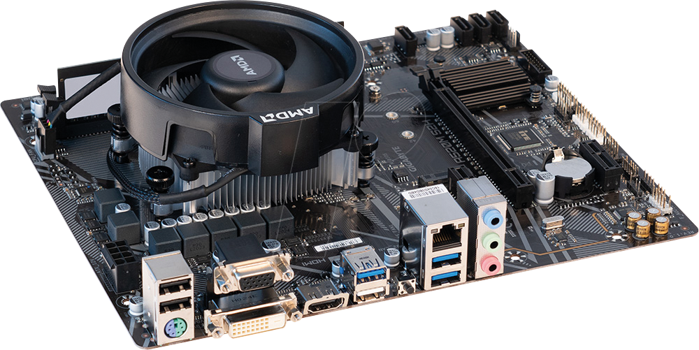 ARK 00026: AMD Ryzen 5 5500 upgrade kit, 6x 3.60 GHz, 8 GB at reichelt  elektronik
