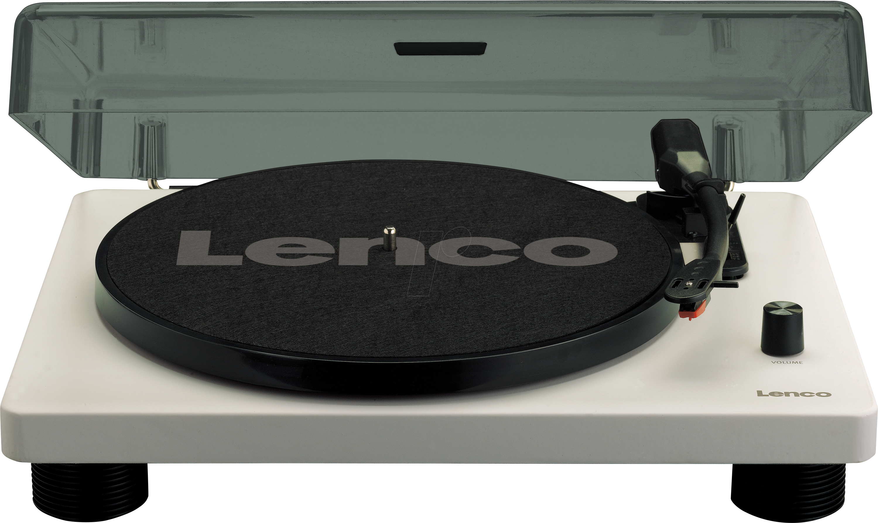 LENCO LS-50GY - Plattenspieler, USB, grau