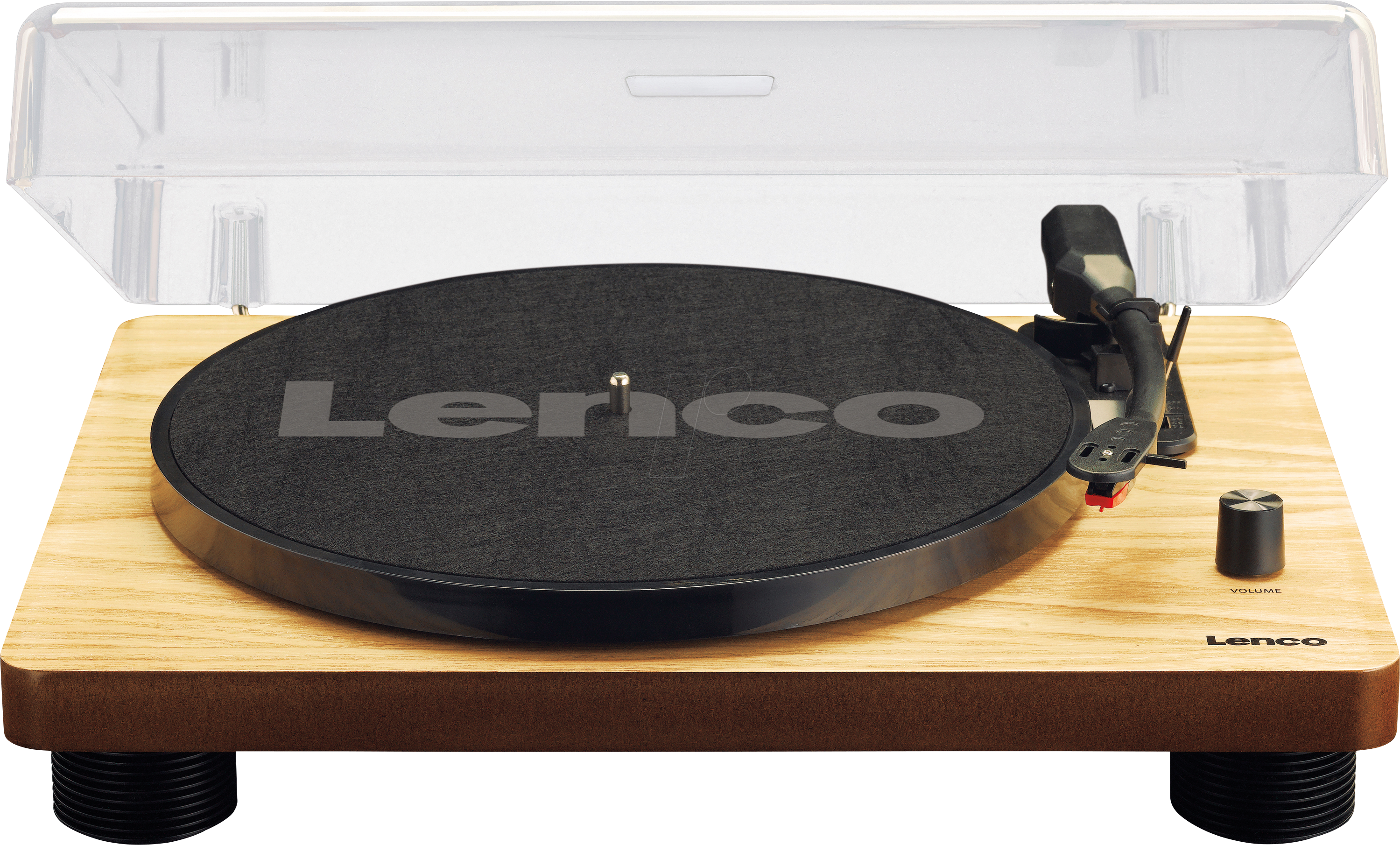 LENCO LS-50WD - Plattenspieler, USB, holz