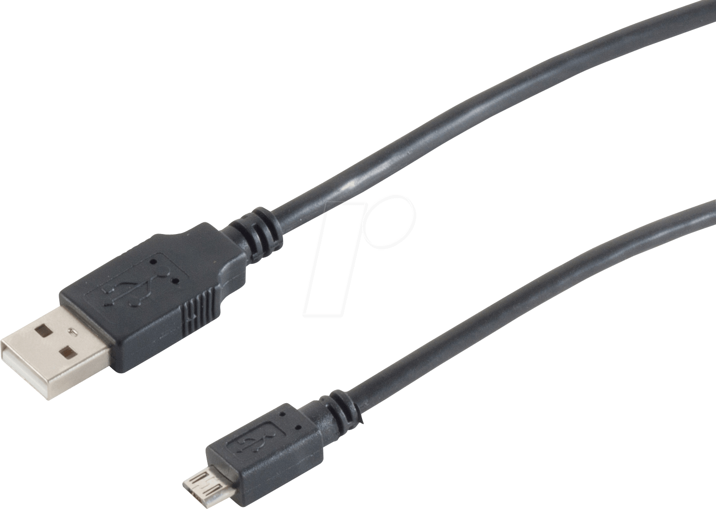 SHVP 77183-HQ - USB 2.0 Kabel, A Stecker auf Micro B Stecker, 3 m