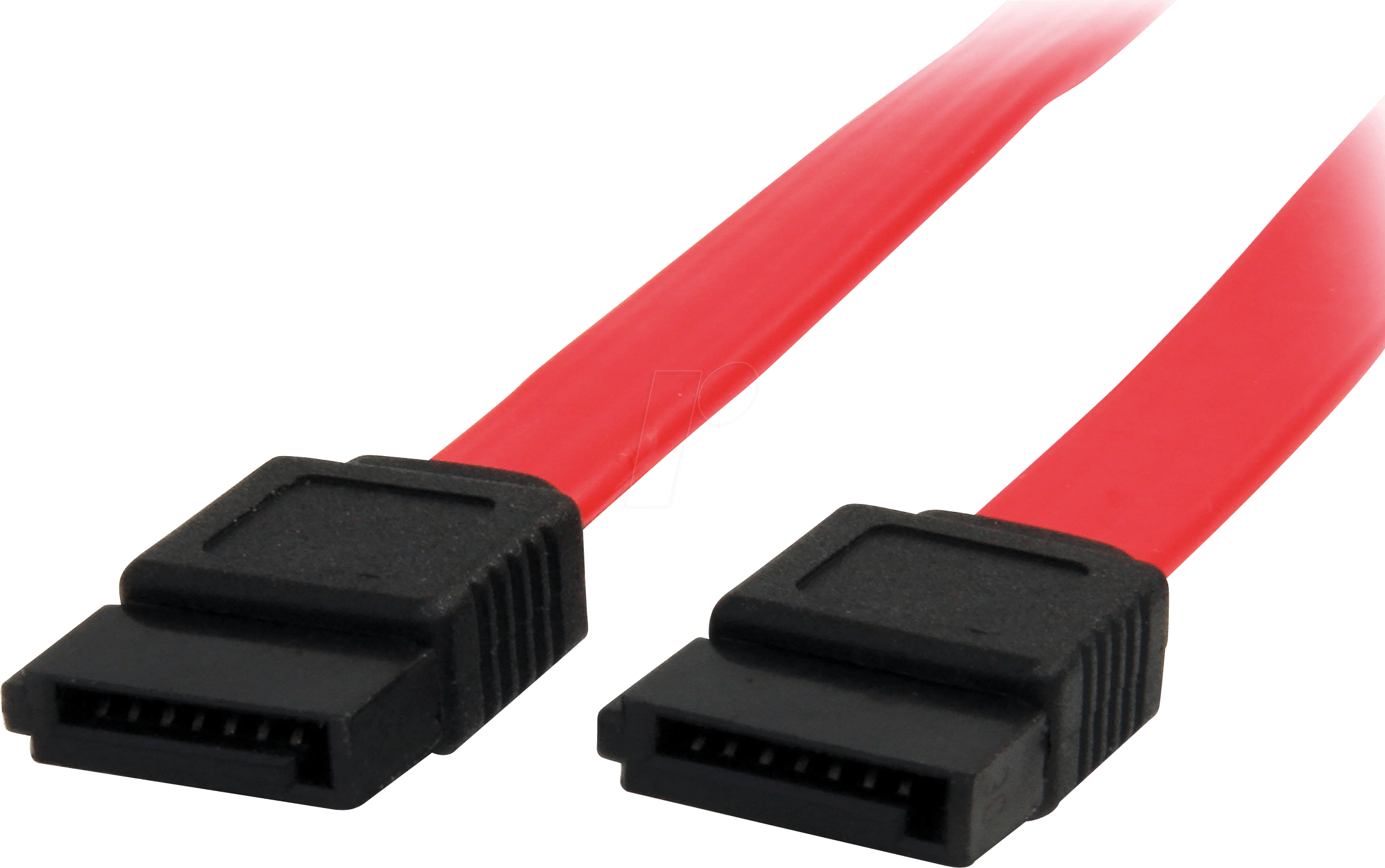 ST SATAEXT30CM: Câble SATA fiche 6 Gb - s > connecteur SATA, 30 cm, rouge  chez reichelt elektronik