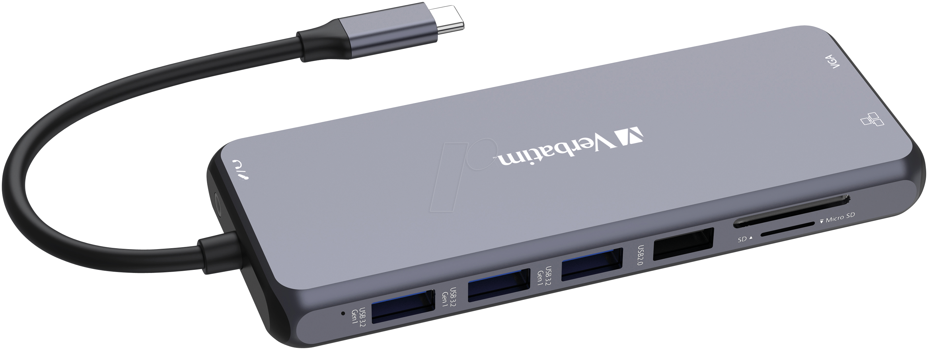 VERBATIM 32154 - Dockingstation, USB-C, 14 Anschlüsse