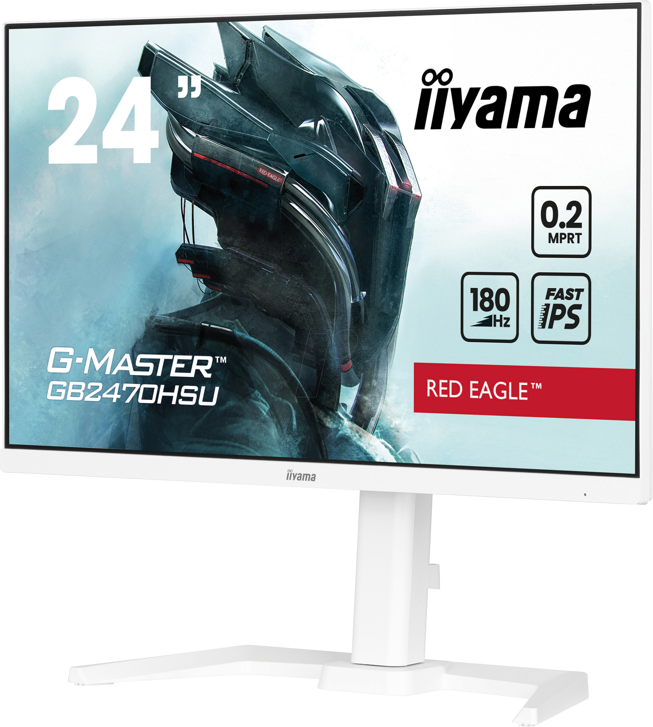 Image of IIY GB2470HSUW6 - 61cm Monitor, 1080p, USB, Lautsprecher, Pivot