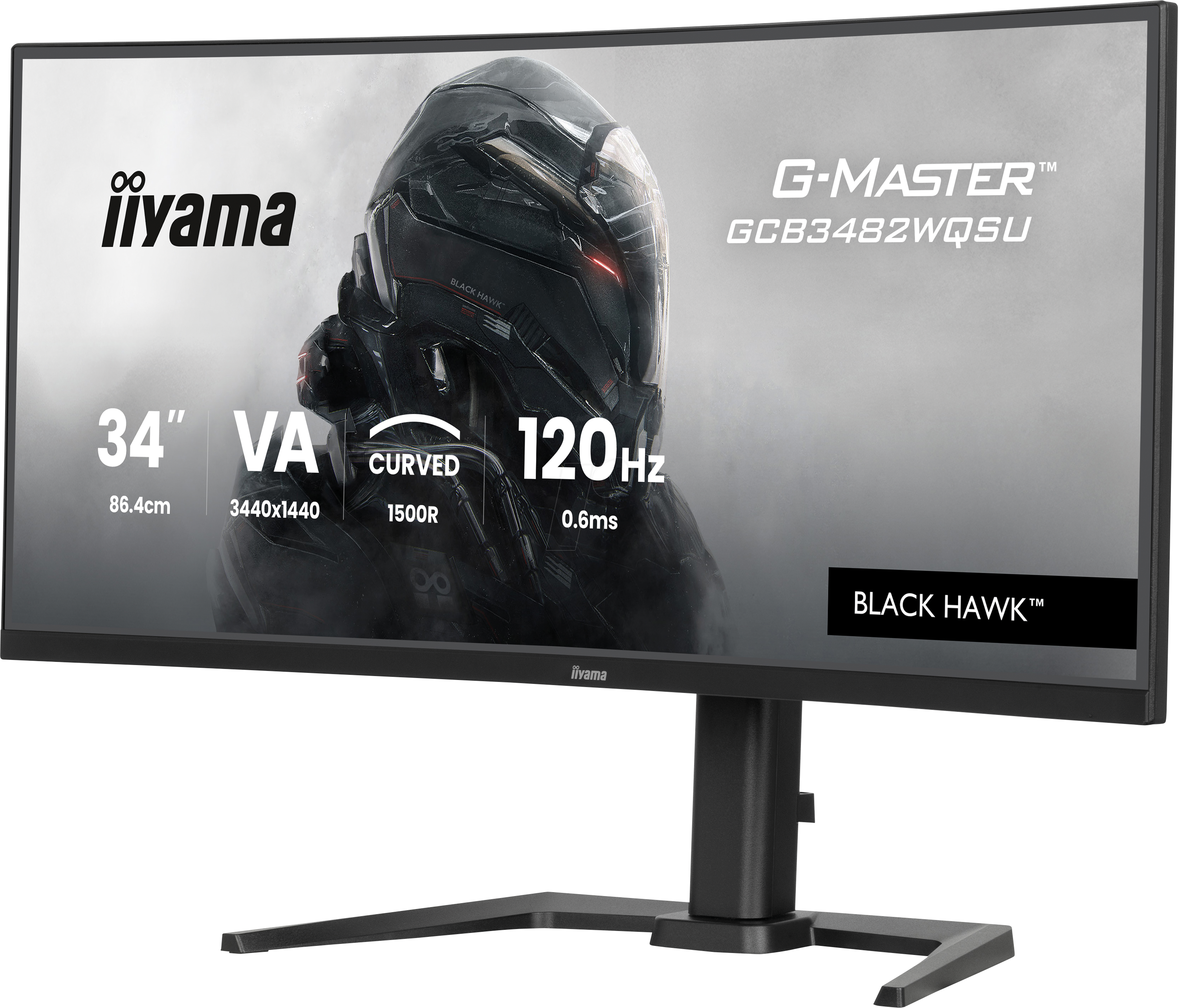 4948570125159 - IIY GCB3482WQSU1 - 86cm Curved Monitor UWQHD USB Lautsprecher 4948570125159 - IIY GCB3482WQSU1 - 86cm Curved Monitor UWQHD USB Lautsprecher