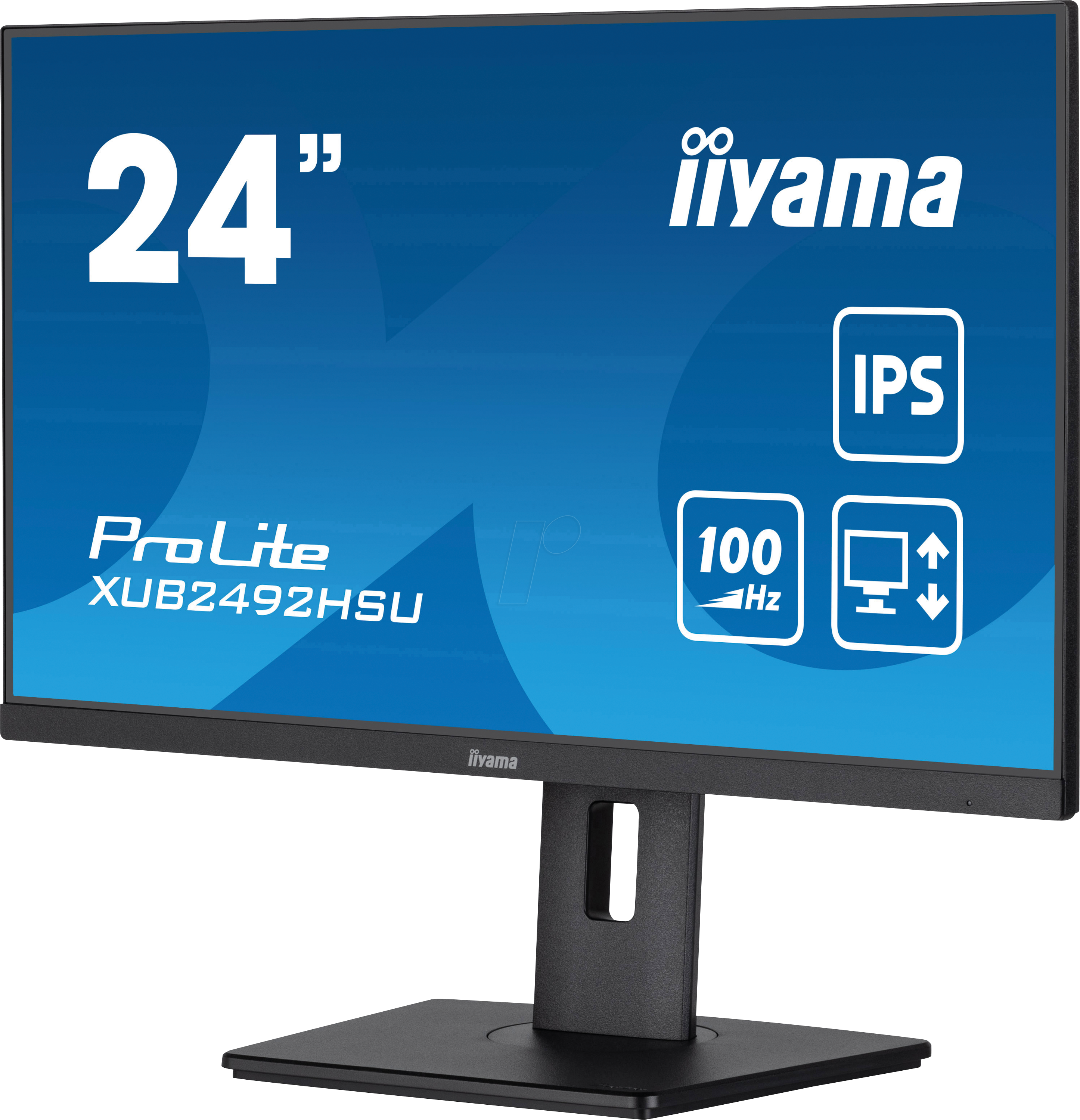 IIY XUB2492HSUB6 - 61cm Monitor, 1080p, USB, Lautsprecher, Pivot