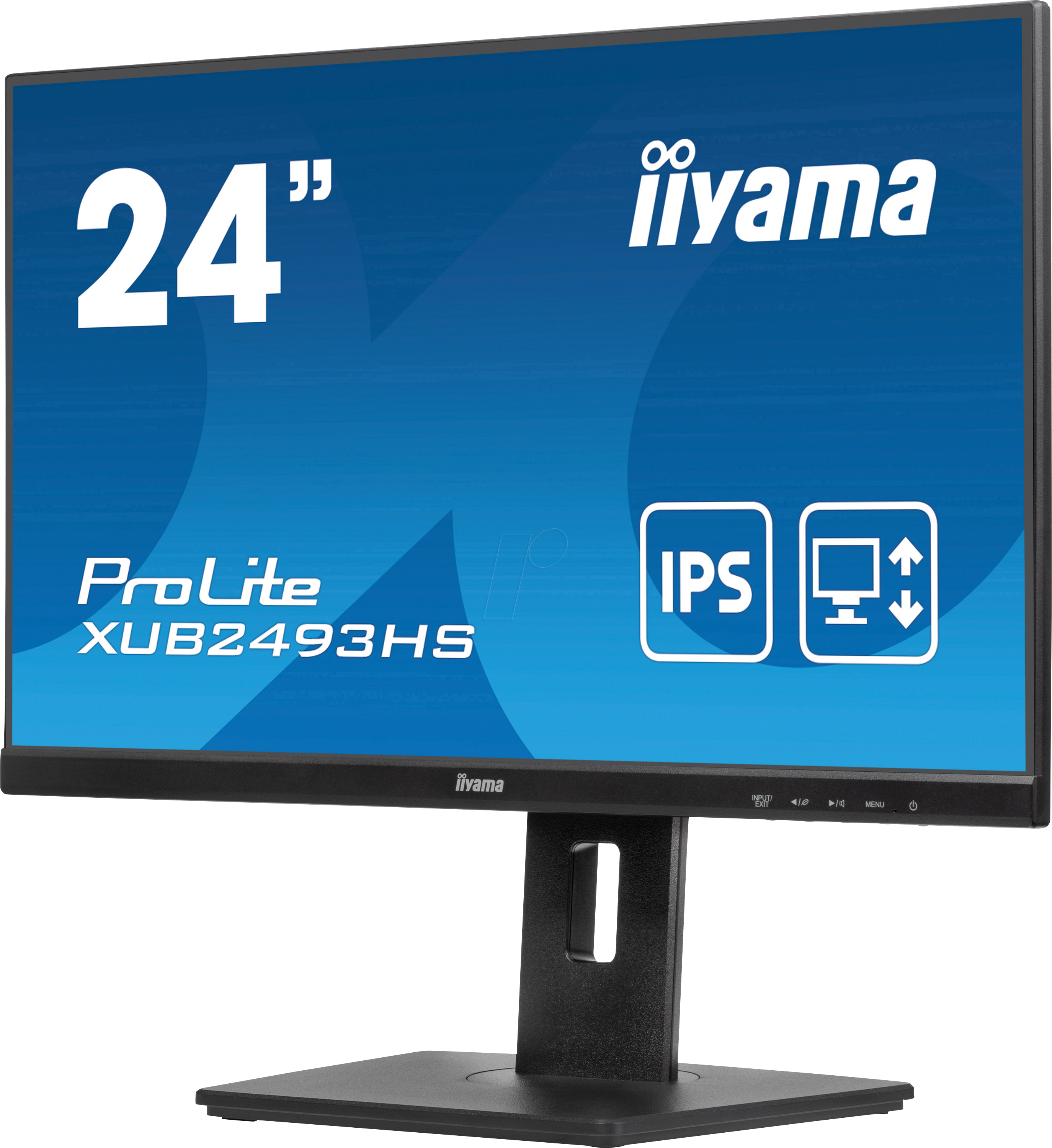 IIY XUB2493HSB6 - 61cm Monitor, 1080p, Lautsprecher, Pivot