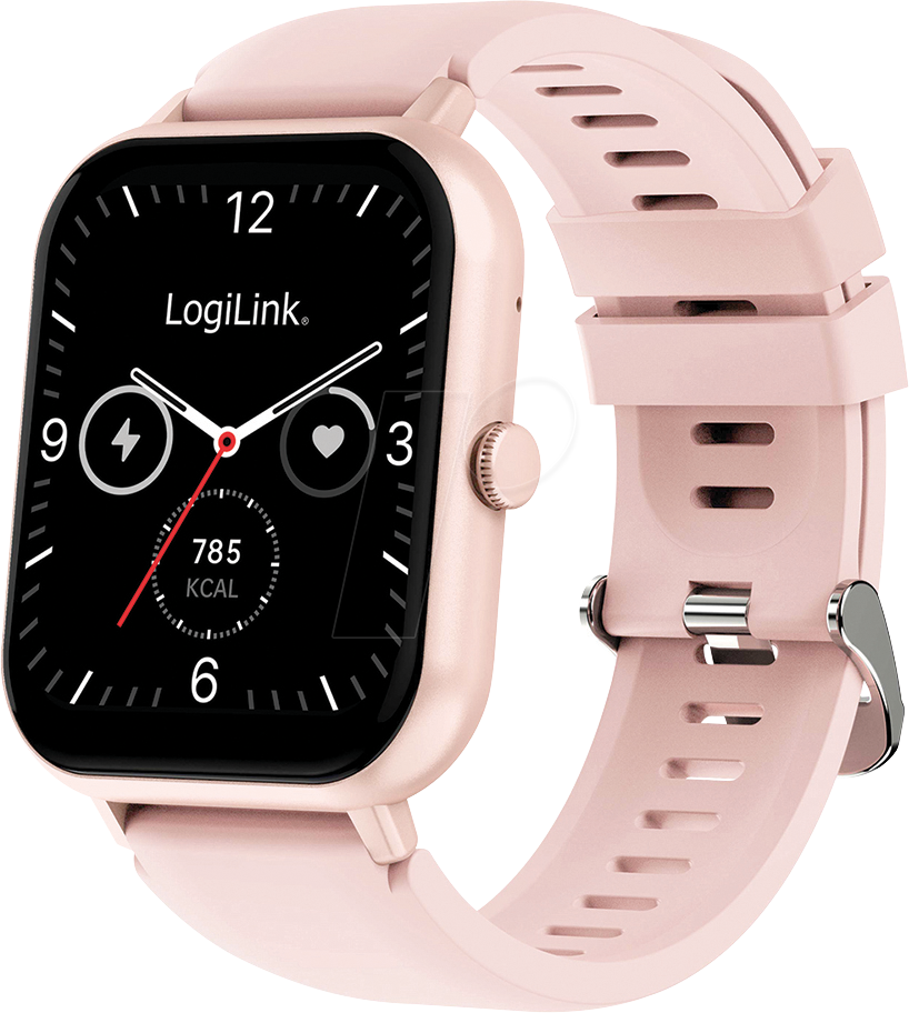 4052792078282 - LOGILINK SW0001P - SmartWatch Edge 48 mm pink