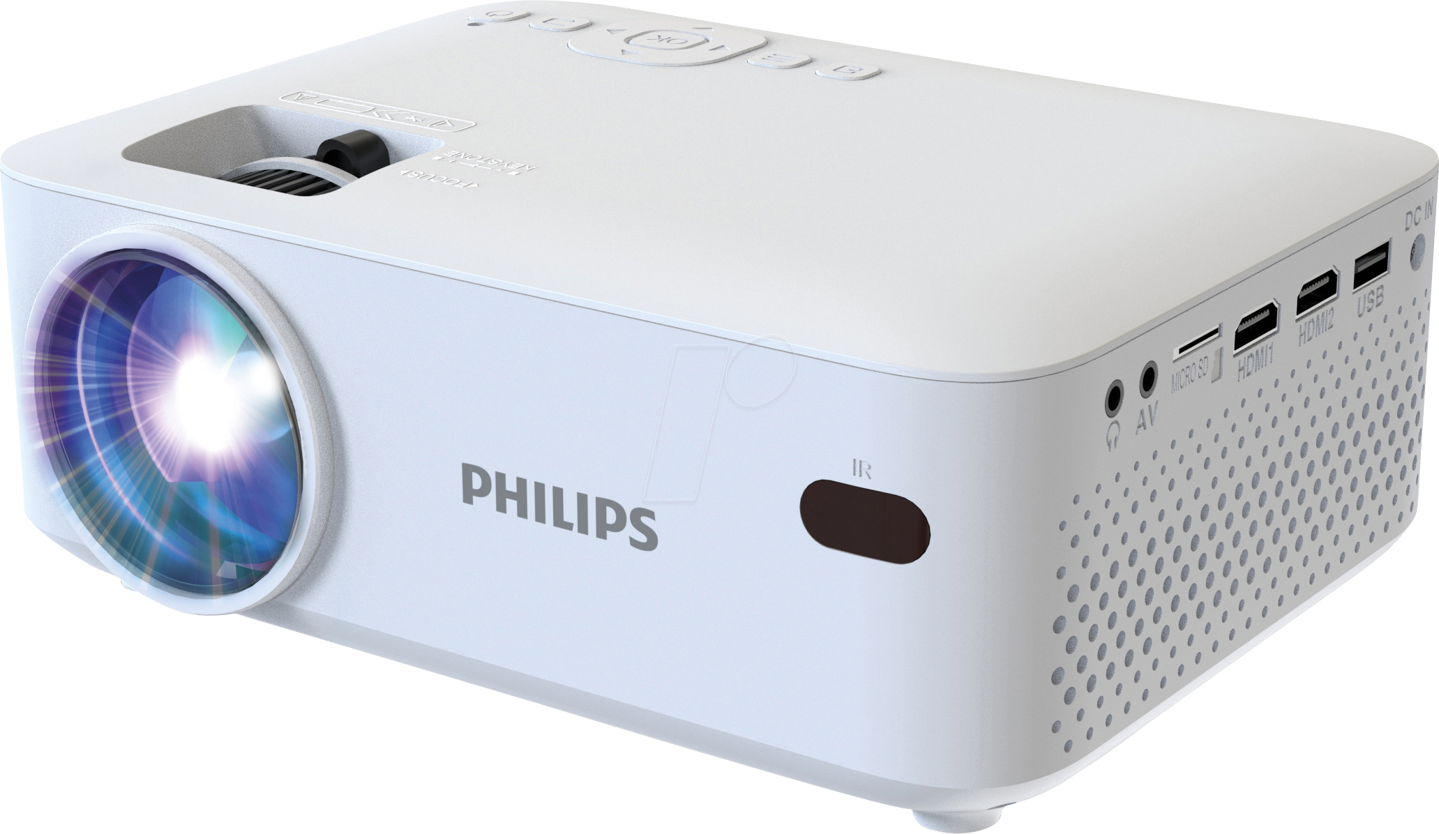 PHI NP100 - Projektor / Beamer, 800 x 480px, Lautsprecher